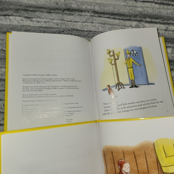 Curious George book - Picture 10 of 12